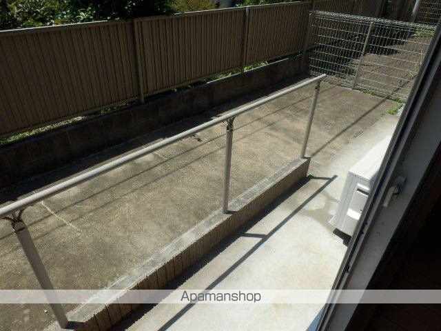 東京都東大和市芋窪３丁目[2LDK/62.38m2]のバルコニー