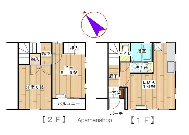 エーデル松本の間取り