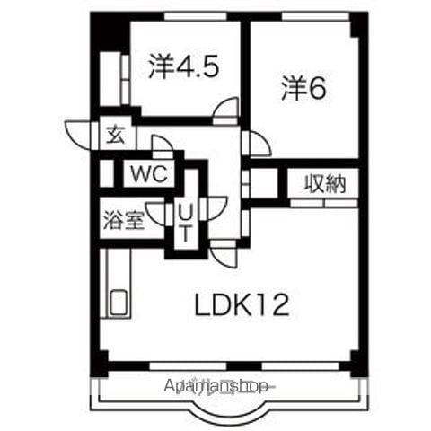 庄内パークハイツの間取り写真