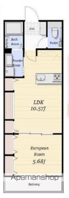 ＲｅｇａｒｏⅢ[1LDK/40.99m2]の間取図