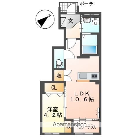 仮)スターテラスII八木の間取り写真
