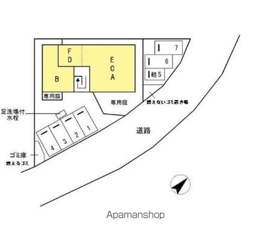 ＣＩＥＬ　ＴＡＫＡＴＯＲＩ F ｜ 福岡県福岡市早良区昭代２丁目4-6（賃貸アパート2LDK・3階・50.47㎡） その6