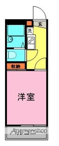 レオパレスハーモニーランドIの間取り写真