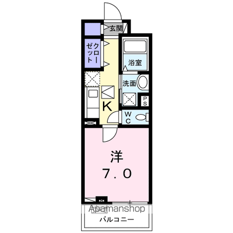 S・BRISAの間取り写真