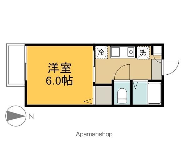 クレール五月が丘の間取り写真