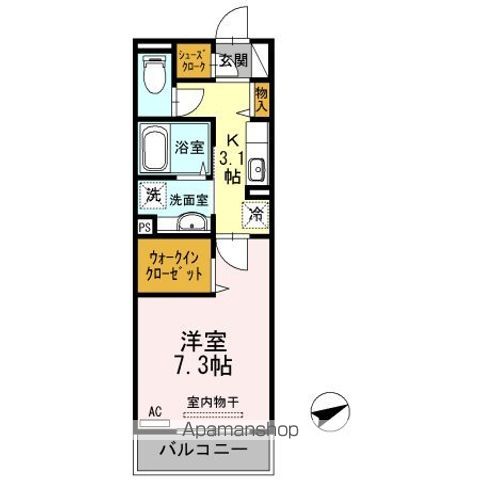 ノブレス・東中野の間取り写真