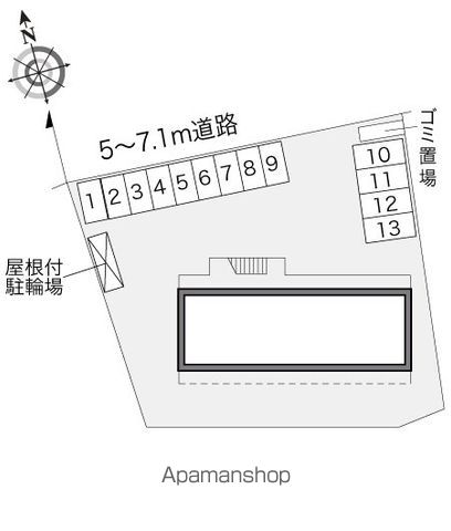 レオパレスＭー４７ 105 ｜ 東京都府中市西府町５丁目4-2（賃貸マンション1K・1階・20.28㎡） その16