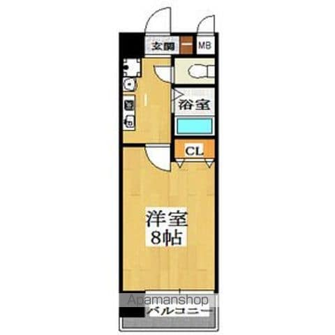 新梅田プライムの間取り写真