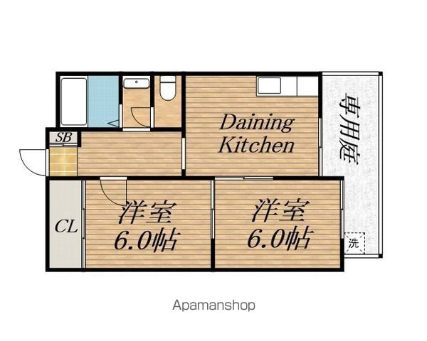 大栄マンションの間取り写真