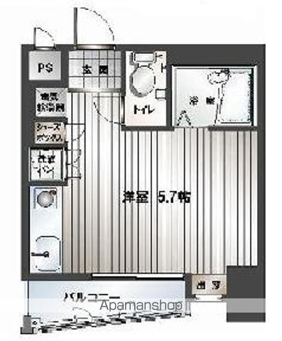 【博多祇園エクセル４３の間取り】