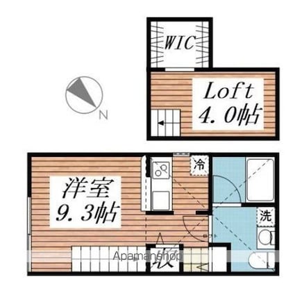 ＰＲＩＮＣＩＰＥＳＳＡ　ＡＣＱＵＡ[1R/21.15m2]の間取図