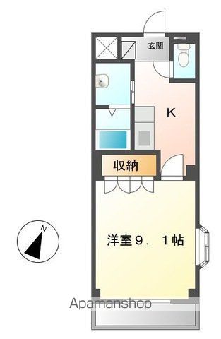 AUTHOR千草 IIの間取り写真