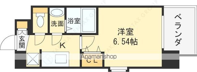 LADOUCEUR荒本の間取り写真