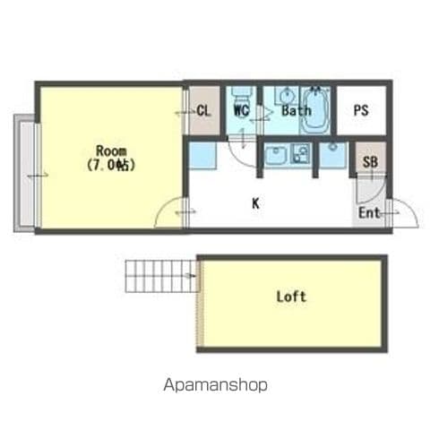 ビコロール東住吉の間取り写真