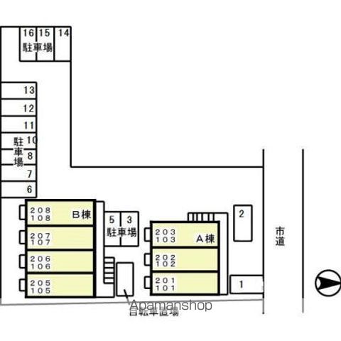 アンティエーヌ　モナリエ　Ｂ 206 ｜ 岐阜県各務原市蘇原申子町２丁目68-1（賃貸アパート1R・2階・36.65㎡） その14