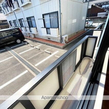 滋賀県彦根市本町１丁目[1K/17.98m2]のバルコニー