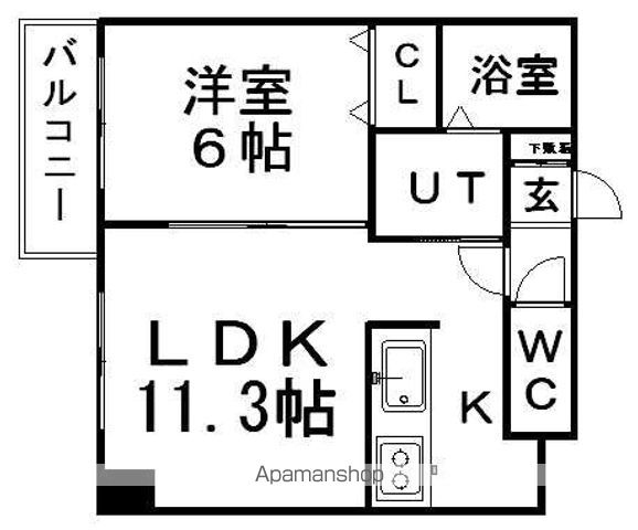 NOURISH美園の間取り写真