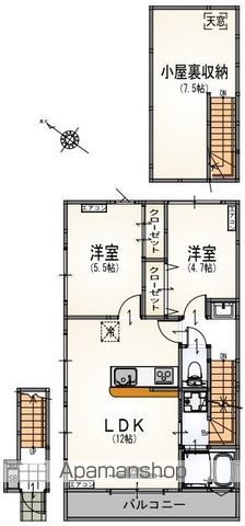 【アルマコート千歳烏山の間取り】