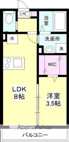 ソレイユ南柏の間取り