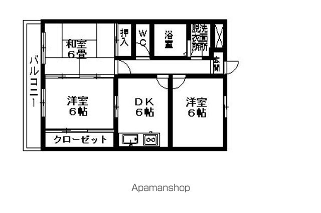 【アンティエールの間取り】