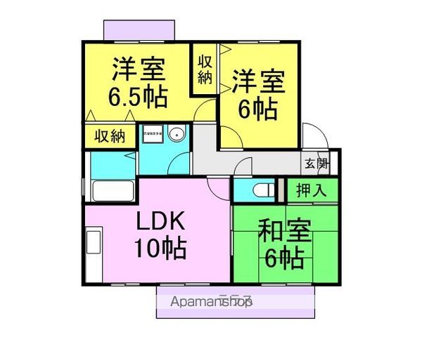 サニーコート香枦園の間取り写真