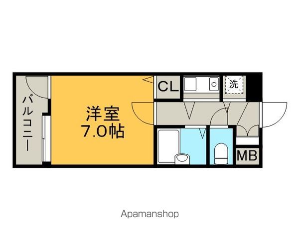 【朝日プラザ久留米Ⅱの間取り】