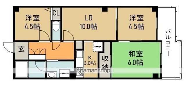 リブレ待兼山の間取り写真