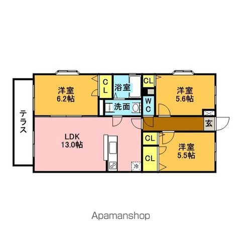 アムール空港南の間取り