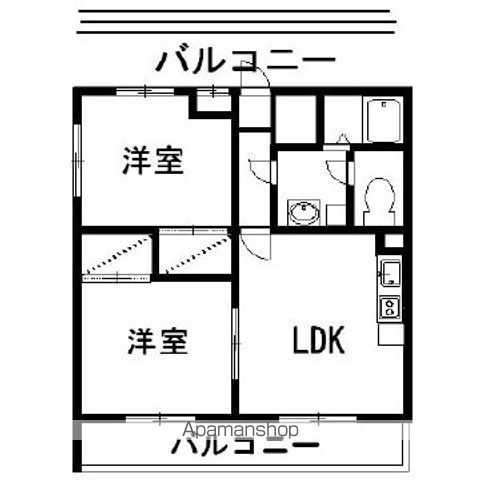 世田谷区祖師谷のマンションの間取り