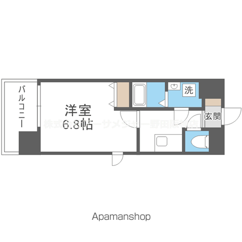 LIVE FLAT TSUKAMOTOの間取り写真