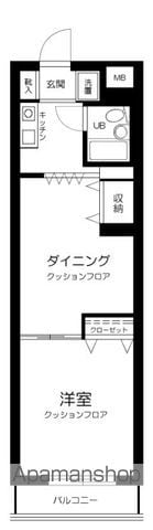 コスモ千駄木の間取り写真