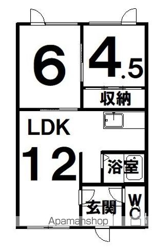 サンシャイン釧路の間取り写真