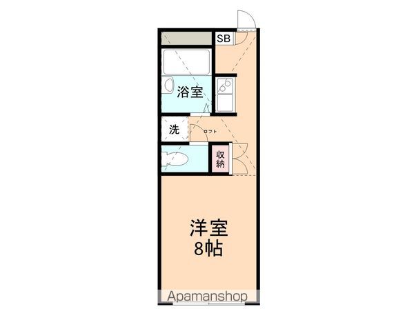 富山地鉄富山港線 奥田中学校前駅 徒歩11分 2階建 築29年の間取り写真