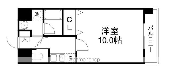 エンゼルプラザ南草津駅前の間取り写真