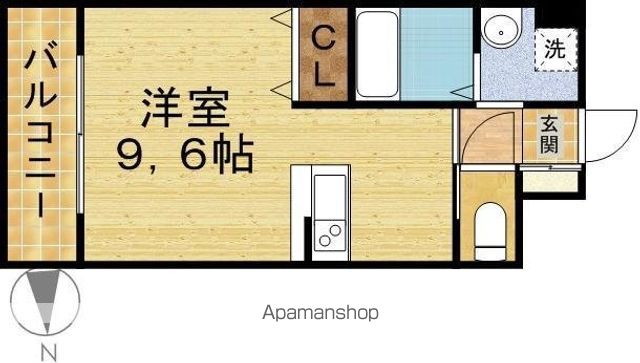 パインタワーの間取り写真