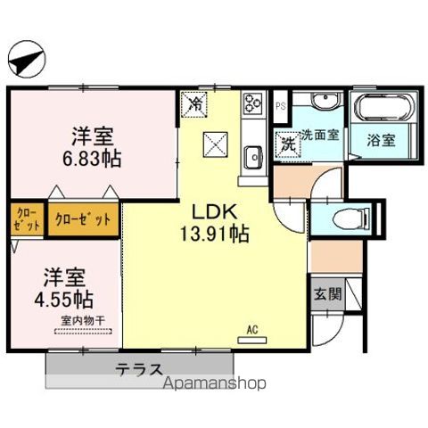 ARK YOKOTAの間取り写真