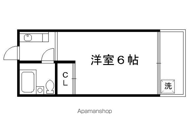 カサクレール北村の間取り写真