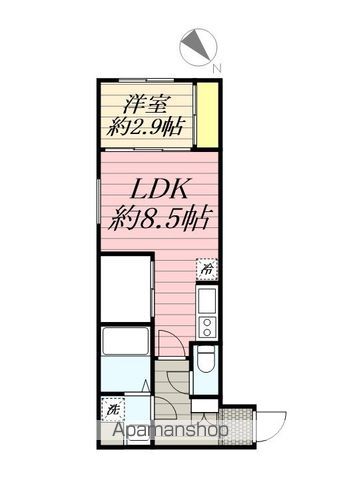 KATZE筑紫の間取り写真