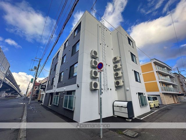 メトロ南平岸駅前の外観写真