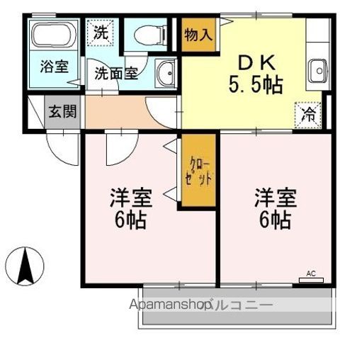 SEJOUR KIKKAWAの間取り写真