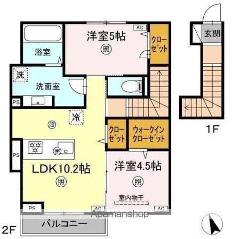 アペゼ OBGの間取り写真