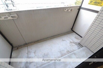 広島県広島市西区三篠町３丁目[1K/17.87m2]のバルコニー