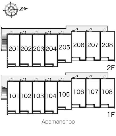 クレイノＳＣＨＷＡＮ 201 ｜ 神奈川県横浜市戸塚区原宿５丁目42-2（賃貸アパート1K・2階・25.10㎡） その26