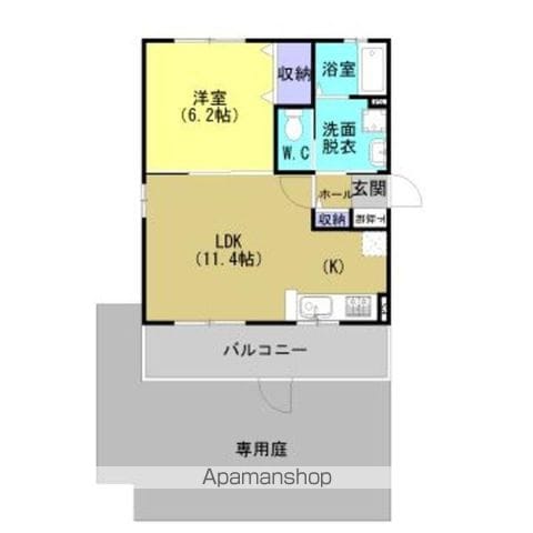 オアシスコートの間取り写真