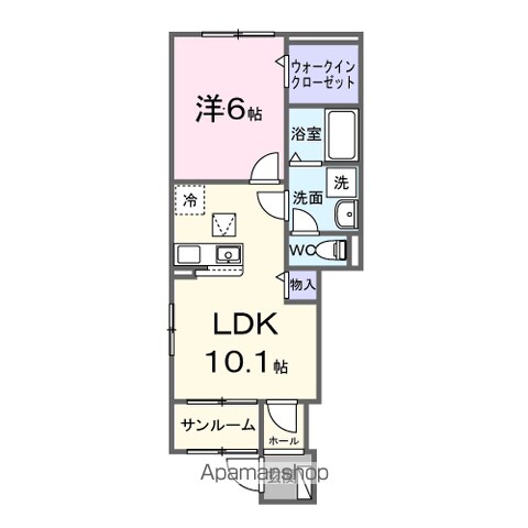 ソネットの間取り写真