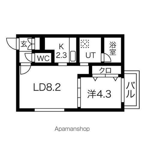 BLANC CASSE N11の間取り写真