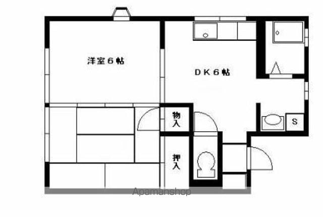 セジュール池端A棟の間取り写真