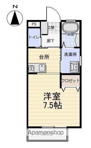 ソレイユ諏訪ケ崎の間取り写真