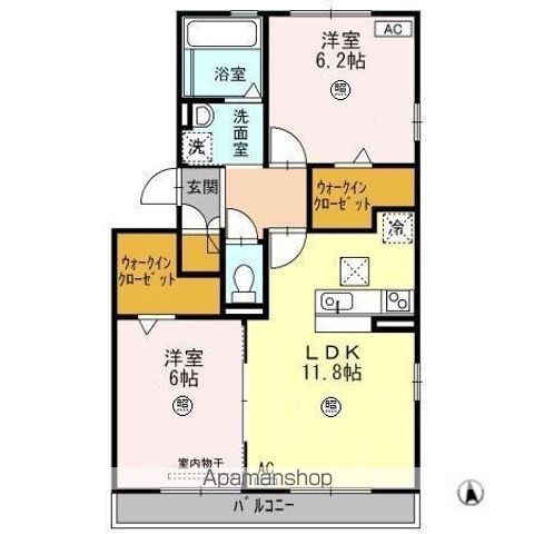 アステールの間取り写真