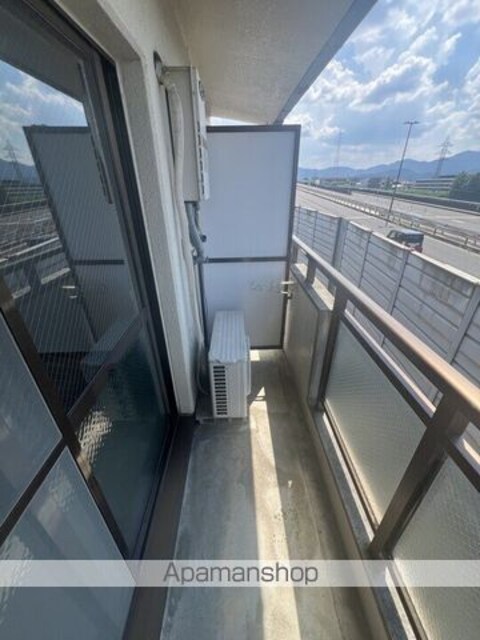 滋賀県大津市一里山５丁目[1K/18.5m2]のバルコニー